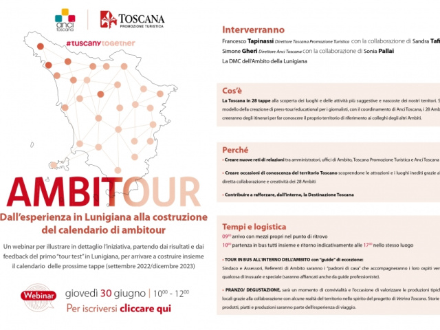 AMBITOUR | Costruzione del calendario delle prossime tappe