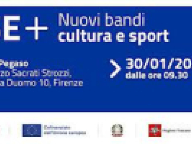 Sette bandi di prossima uscita in tema di Cultura e Sport