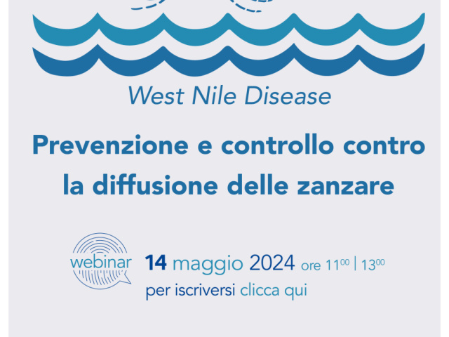 West Nile Disease: prevenzione e controllo contro la diffusione delle zanzare