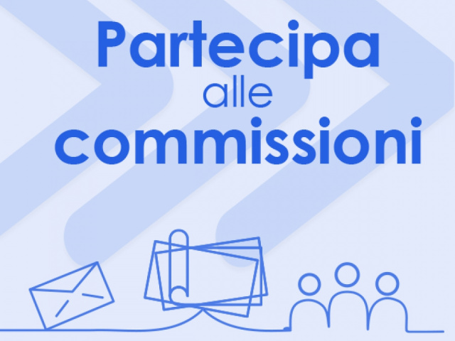 Partecipa alle commissioni