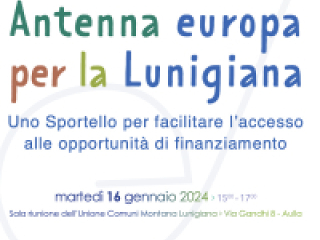 Antenna Europa per la Lunigiana | Aulla, 16 gennaio ore 15