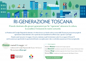 Ri-Generazione Toscana | Presentazione Bando