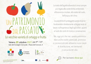 Un patrimonio dal passato: le vecchie variet&agrave; di ortaggi e frutta