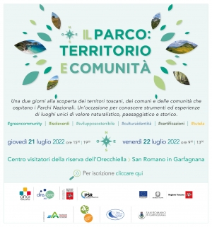 Il Parco: territorio e comunit&agrave;