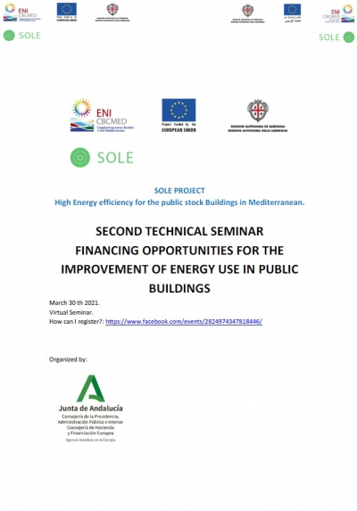 Progetto SOLE - #2 - Seminari di pratiche di efficientamento energetico negli edifici pubblici