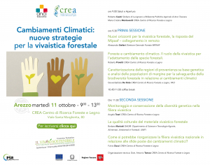 Cambiamenti Climatici: nuove strategie per la vivaistica forestale