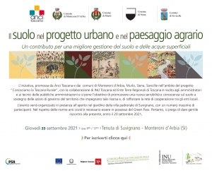 Il suolo nel progetto urbano e nel paesaggio agrario