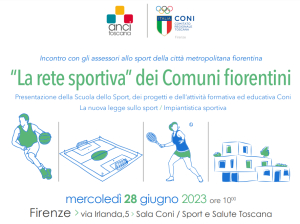 &ldquo;La rete sportiva&rdquo; dei Comuni fiorentini