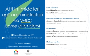 Atti intimidatori via web agli amministratori: come difendersi