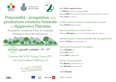 Potenzialit&agrave; e prospettive della produzione vivaistica forestale sull'Appennino Pistoiese