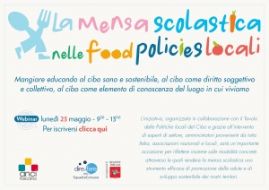 La mensa scolastica nelle food policies locali