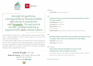 Modelli di gestione, salvaguardia e riproducibilit&agrave; dei servizi Ecosistemici nel Mugello. Governance locale, problematiche e opportunit&agrave; della risorsa idrica